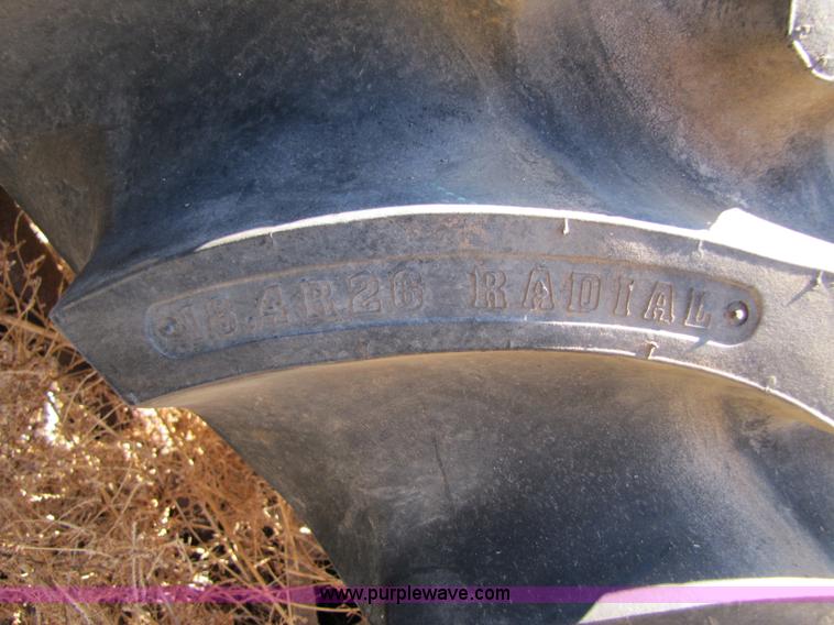 image for item 3563 18.4R26 radial tire and rim