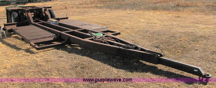 image for item 3568 Homemade A-frame combine trailer