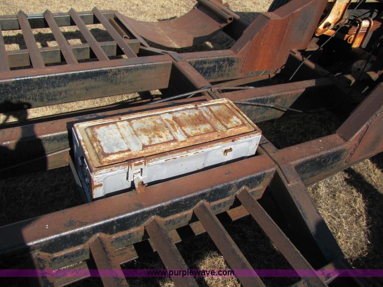 image for item 3568 Homemade A-frame combine trailer