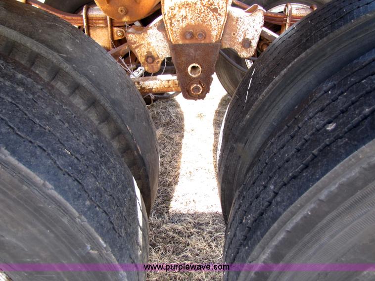 image for item 3568 Homemade A-frame combine trailer