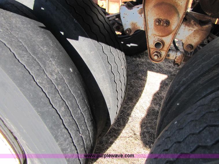 image for item 3568 Homemade A-frame combine trailer