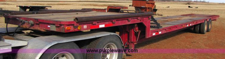 image for item 3570 1980 Transcraft DTX-20-42 52' drop deck trailer