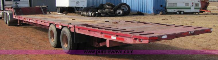 image for item 3570 1980 Transcraft DTX-20-42 52' drop deck trailer