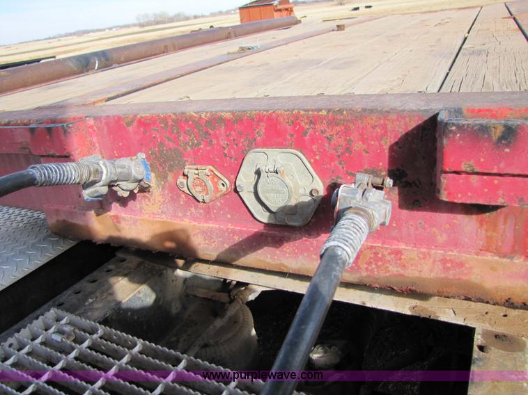 image for item 3570 1980 Transcraft DTX-20-42 52' drop deck trailer