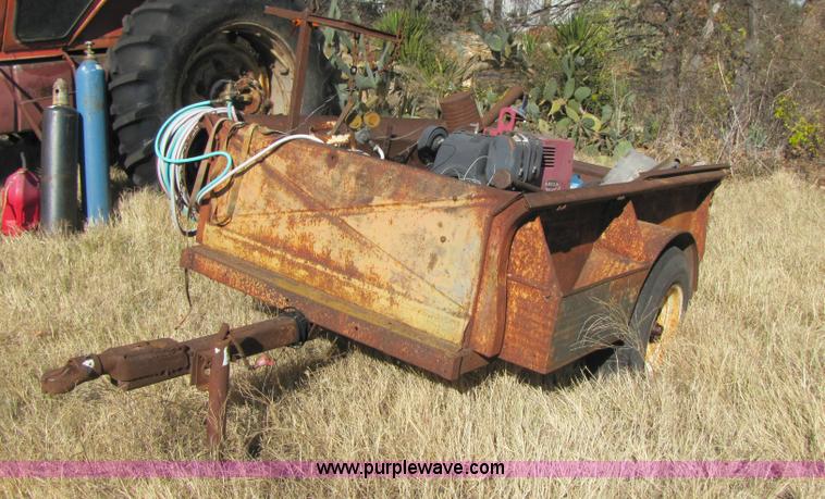 image for item 3652 Welding trailer with gas powered welder