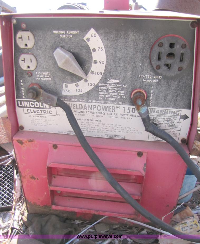 image for item 3652 Welding trailer with gas powered welder