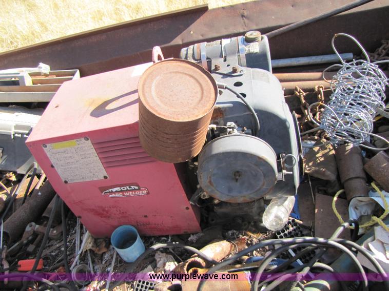 image for item 3652 Welding trailer with gas powered welder