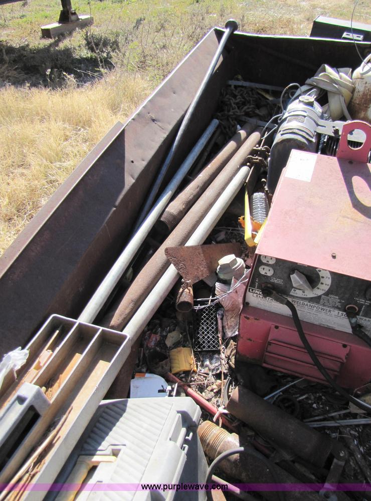 image for item 3652 Welding trailer with gas powered welder
