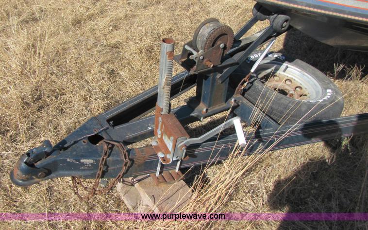 image for item 3659 1978 Glastron 18' fishing boat with trailer