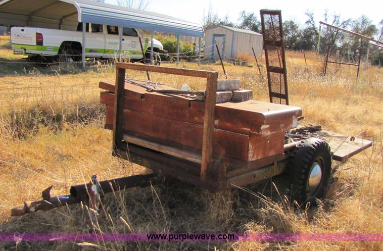 image for item 3665 Shop built ATV trailer