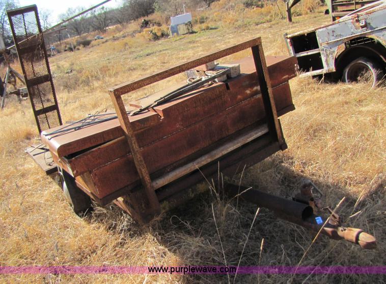 image for item 3665 Shop built ATV trailer