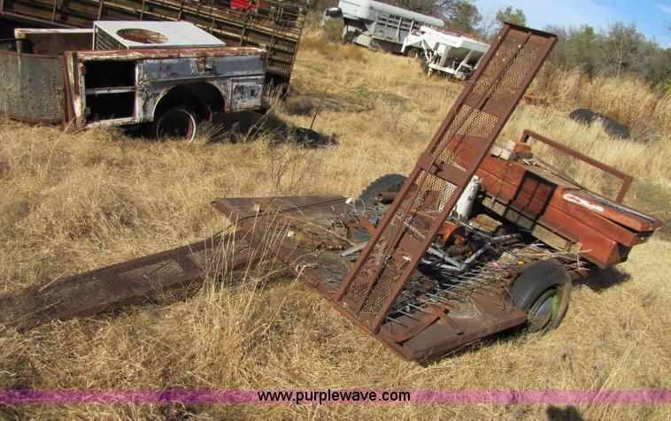 image for item 3665 Shop built ATV trailer