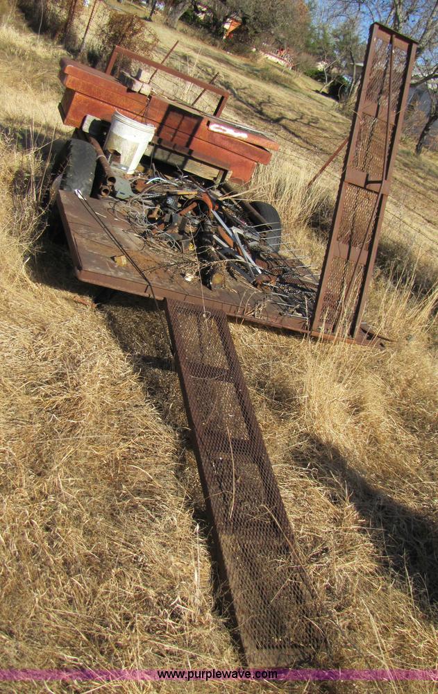 image for item 3665 Shop built ATV trailer