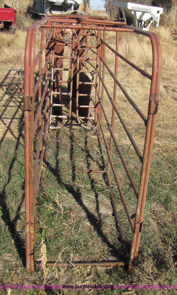 image for item 3673 Calf roping chute with panels