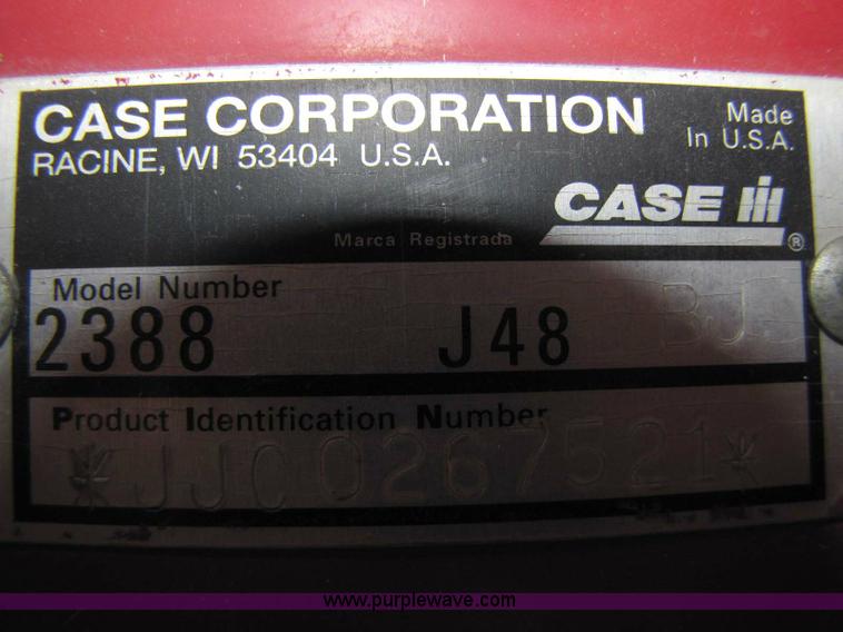 image for item 8337 2000 Case IH 2388 combine