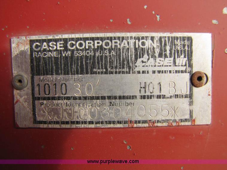 image for item 8338 Case IH 1010-30 platform header