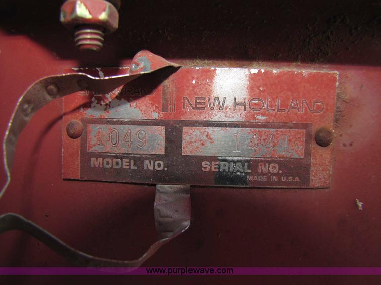 image for item 8346 New Holland 1049 stack cruiser