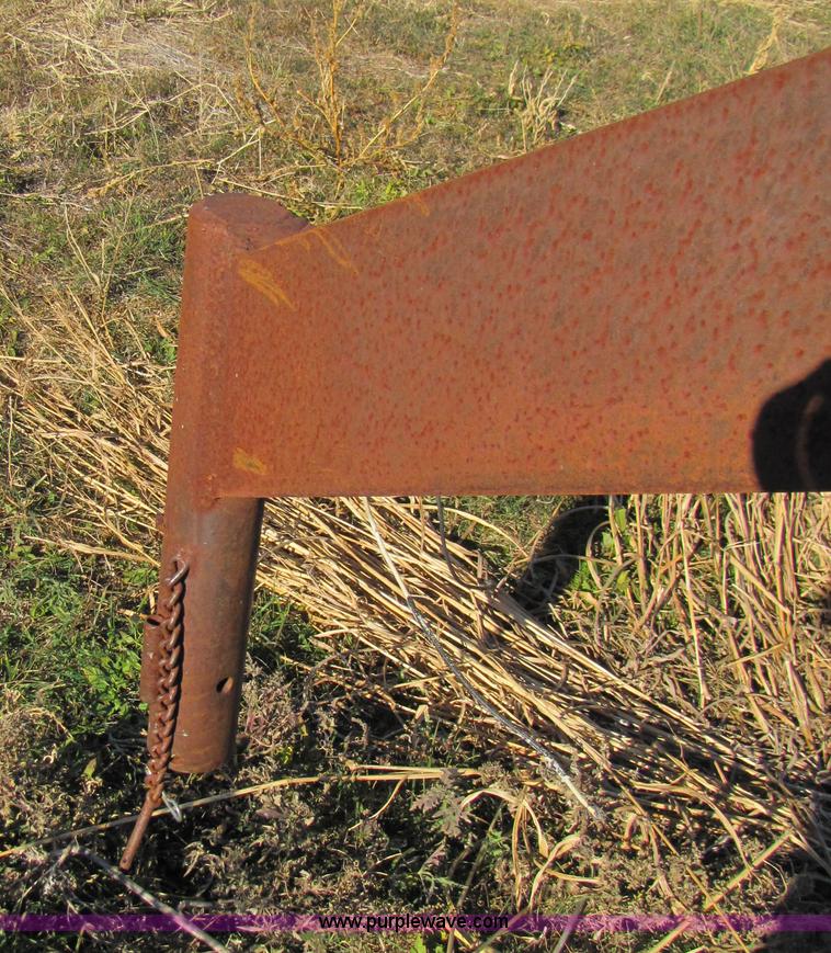 image for item 9003 16' gooseneck trailer frame with bale ring feeder parts