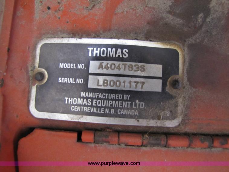 image for item 9011 Thomas A404T83S skid steer