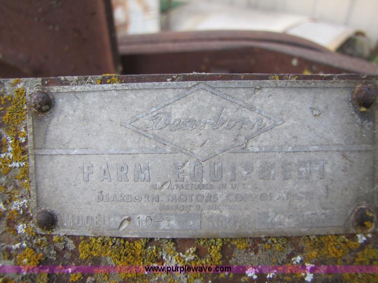 image for item 9016 Dearborn 10-1 two bottom plow