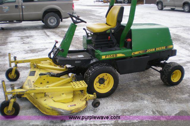 image for item 1207 1995 John Deere 1145 front mount mower