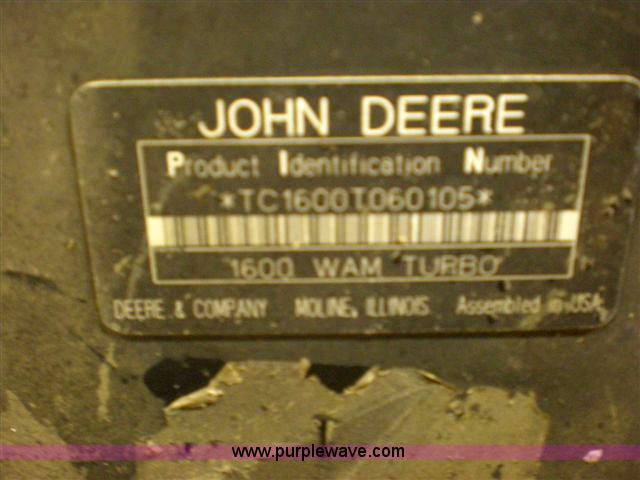 image for item 1208 2007 John Deere 1600 wide area mower