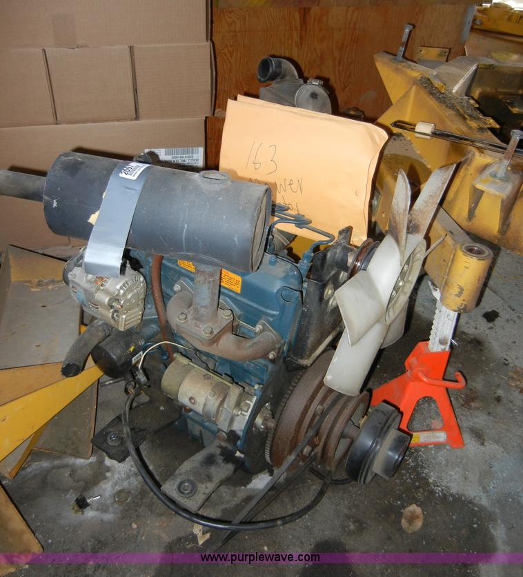 image for item 2097 2000 Kubota three cylinder diesel engine