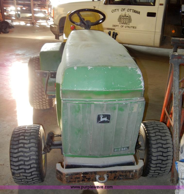 image for item 2126 John Deere 430 riding mower