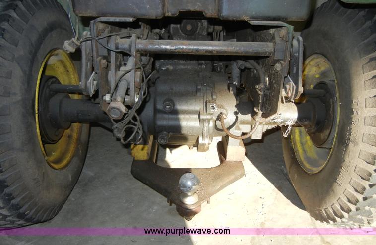 image for item 2126 John Deere 430 riding mower