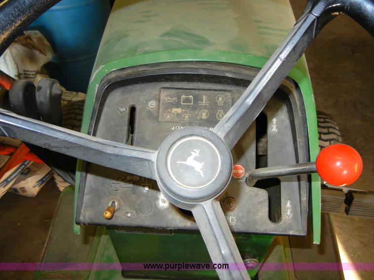 image for item 2126 John Deere 430 riding mower