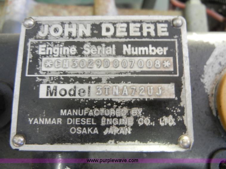 image for item 2126 John Deere 430 riding mower