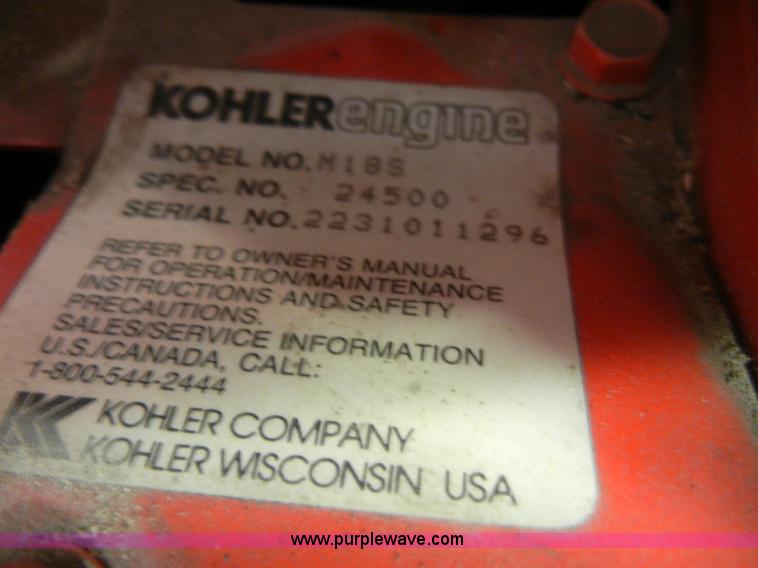 image for item 2127 Kohler Magnum 18 HP engine