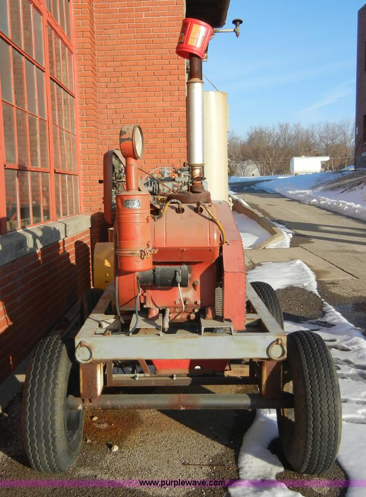 image for item 2128 Quincy 350 portable air compressor