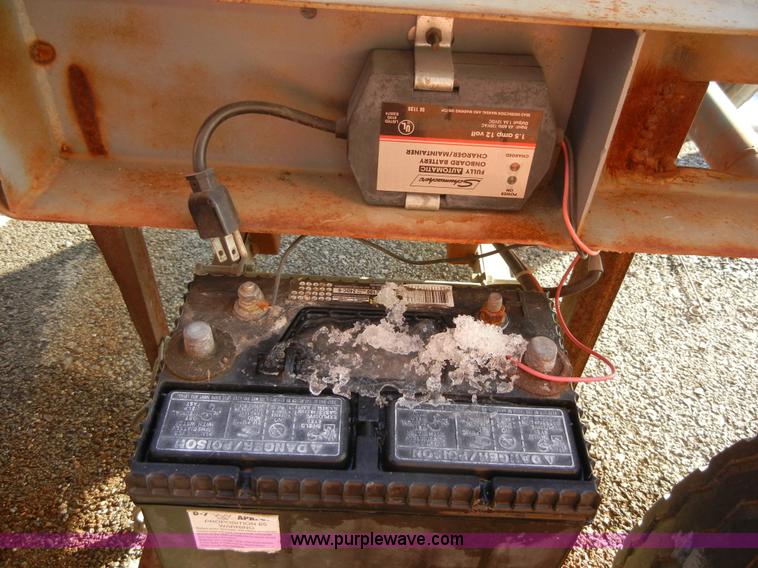 image for item 2128 Quincy 350 portable air compressor