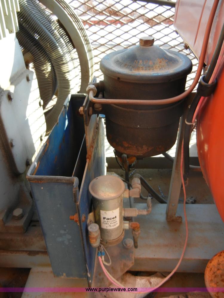 image for item 2128 Quincy 350 portable air compressor