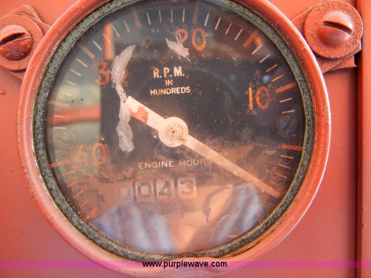 image for item 2128 Quincy 350 portable air compressor