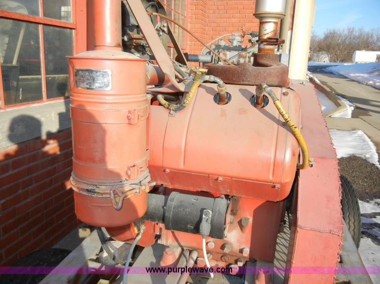 image for item 2128 Quincy 350 portable air compressor