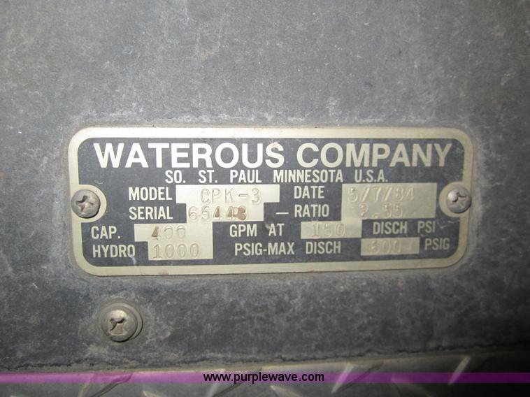 image for item 2960 1984 Chevrolet K30 one ton firetruck