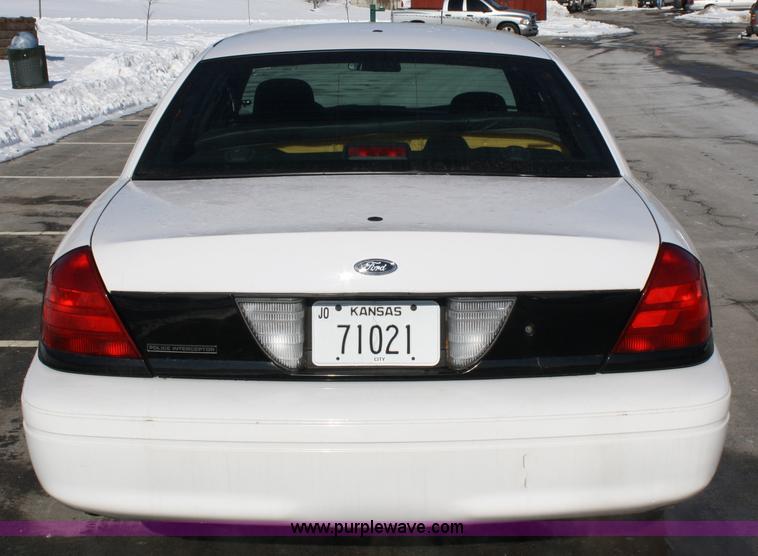 image for item 4747 2008 Ford Crown Victoria Police Interceptor