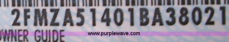 image for item 5122 2001 Ford Windstar