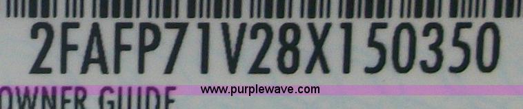 image for item 5123 2008 Ford Crown Victoria Police Interceptor