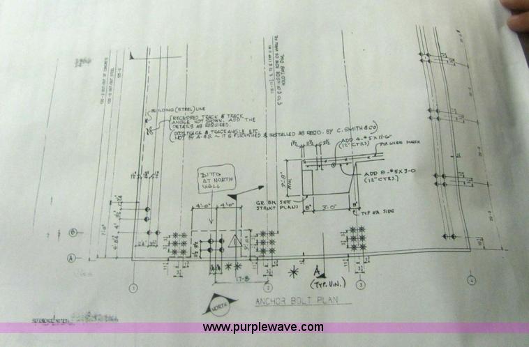 image for item 6120 1987 steel hangar building