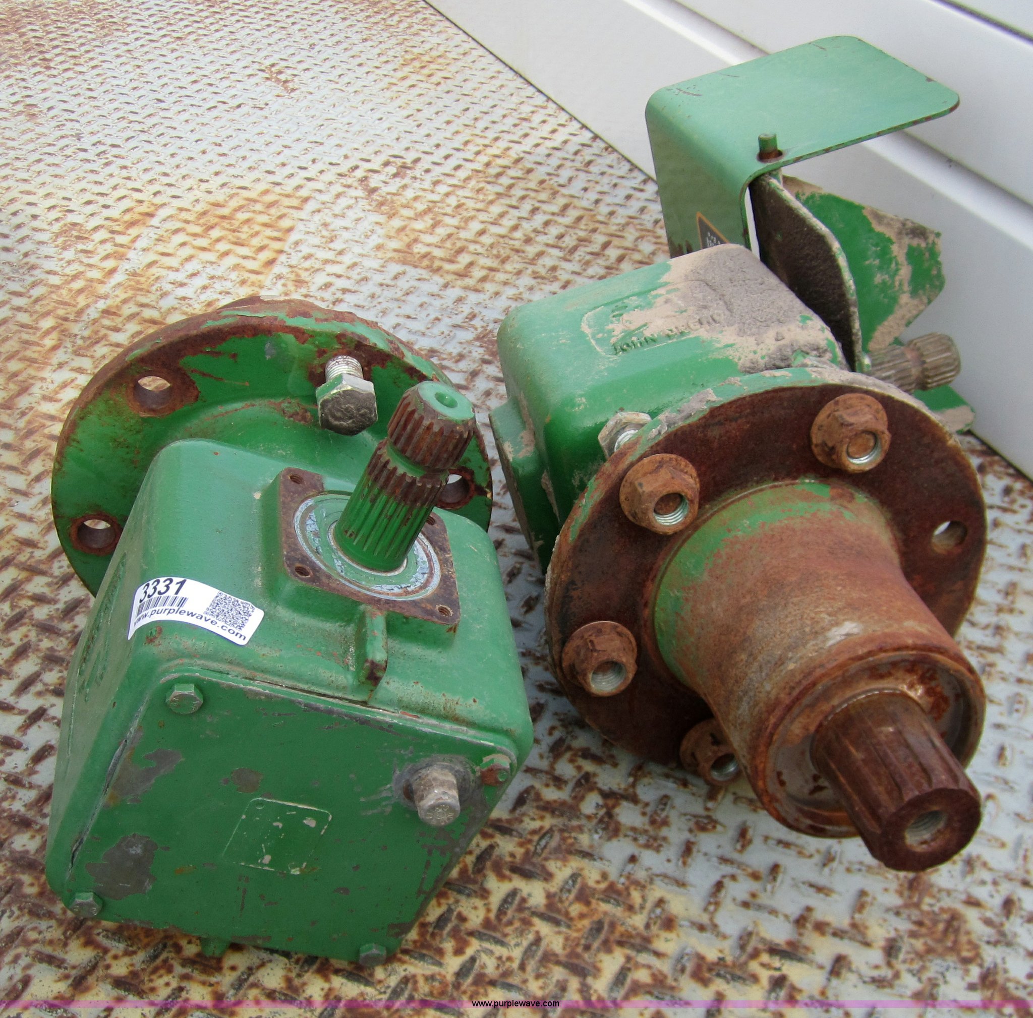 Assorted John Deere 1518 mower parts in Elkhart, KS Item 3331 sold