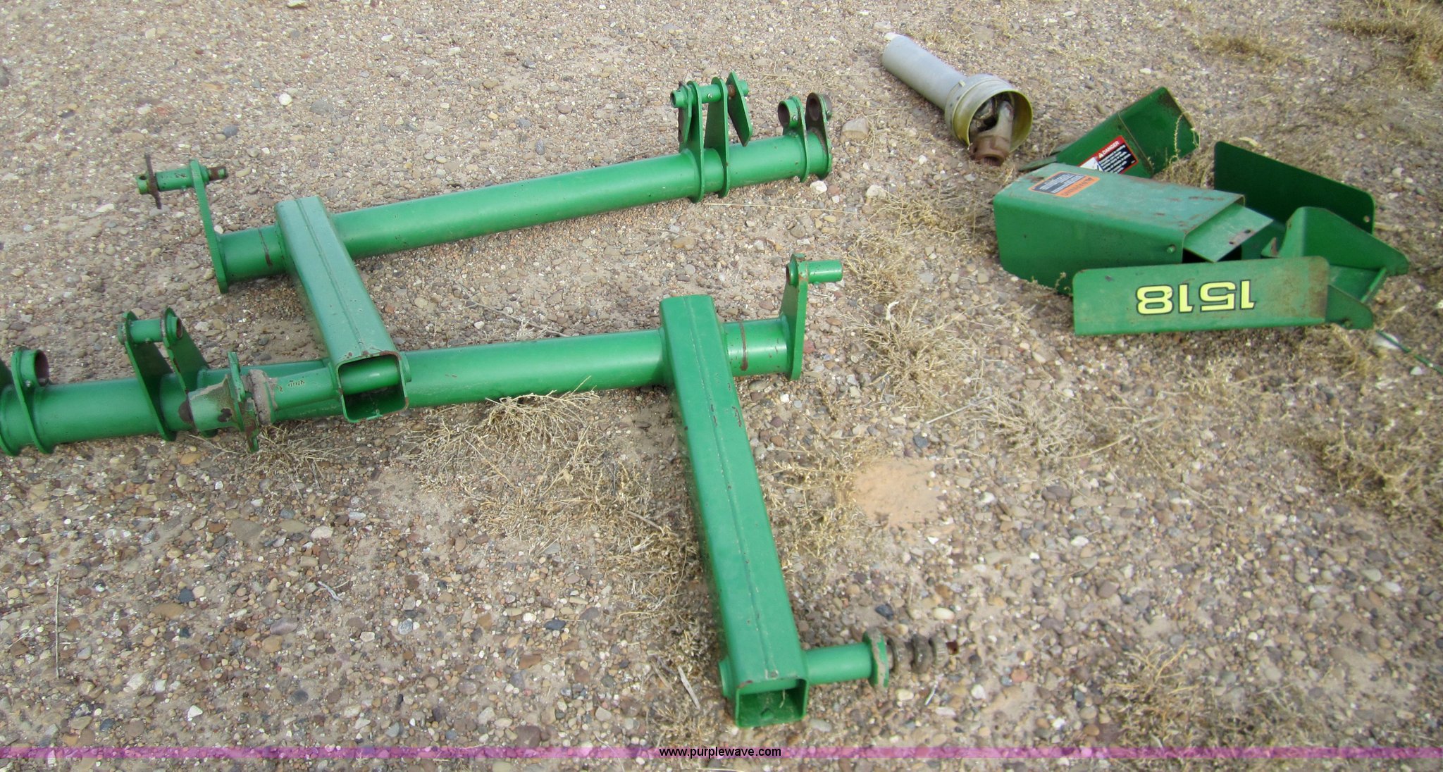 Assorted John Deere 1518 mower parts in Elkhart, KS Item 3331 sold