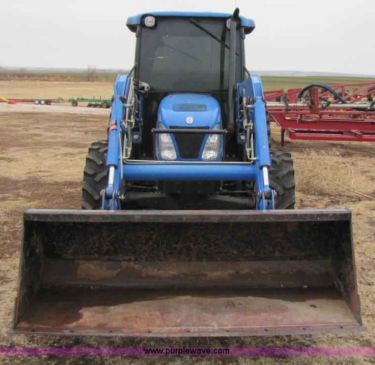 image for item 3574 2005 New Holland TN75DA MFWD tractor