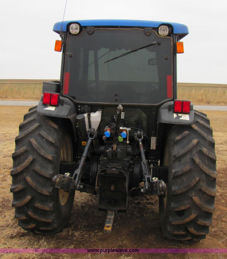 image for item 3574 2005 New Holland TN75DA MFWD tractor
