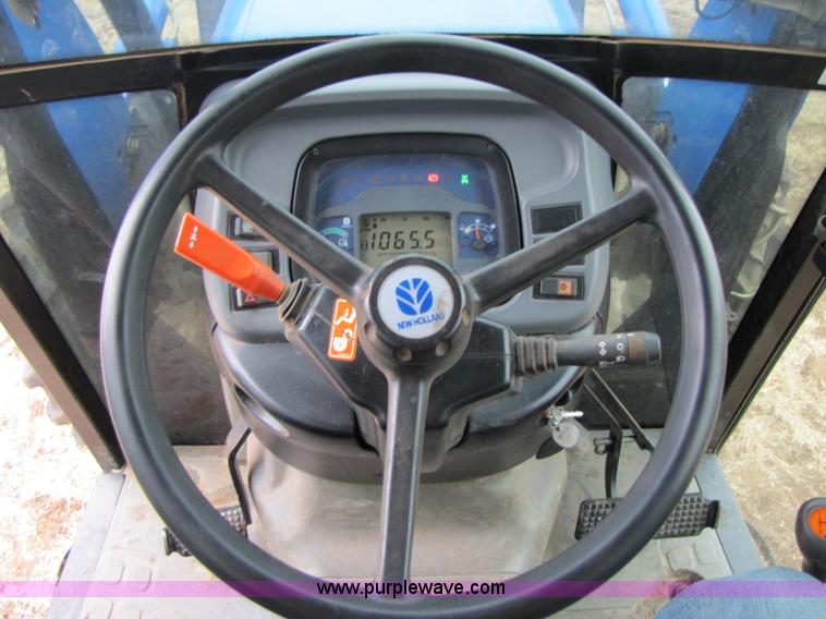 image for item 3574 2005 New Holland TN75DA MFWD tractor