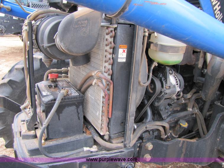 image for item 3574 2005 New Holland TN75DA MFWD tractor