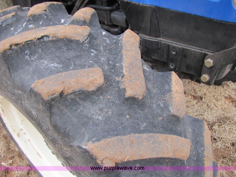 image for item 3574 2005 New Holland TN75DA MFWD tractor