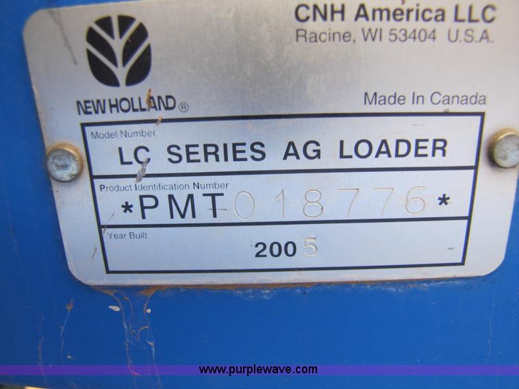 image for item 3574 2005 New Holland TN75DA MFWD tractor